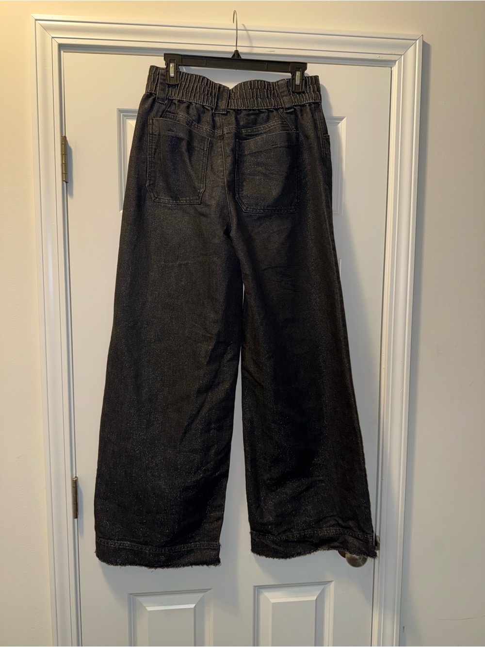 Democracy Black and Gray Jeans with Logo Tag - Picture 2 of 7